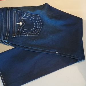 True Religion BECKY Swarovski Jeans Size 31